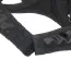 Комплект Star Night Velvet Hollow Cut Halter, чорний: бюстгальтер + трусики-стрінги - Фото №15