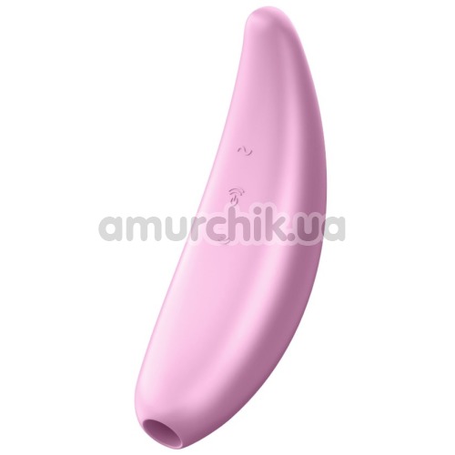 Симулятор орального сексу для жінок Satisfyer Curvy 3+, рожевий