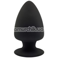 Анальная пробка Cheeky Love Premium Silicone Plug S, черная - Фото №1