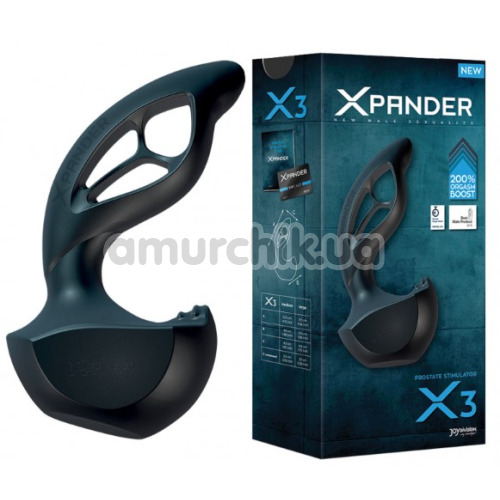 Стимулятор простати Xpander Prostate Stimulator X3 Large, чорний