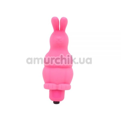 Насадка на палець з вібрацією MisSweet Sweetie Rabbit, рожева