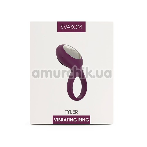 Виброкольцо Svakom Tyler, фиолетовое