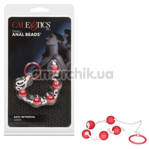 Анальные шарики Small Anal Beads, красные