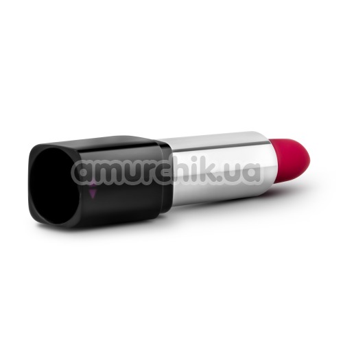 Клиторальный вибратор Rose Lipstick Vibe, красный