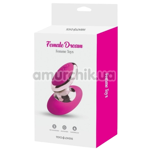 Кліторальний вібратор Female Dream Femme Toys, рожевий