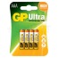 Батарейки GP Ultra ААA, 4 шт