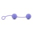 Вагинальные шарики Lia Love Balls, фиолетовые - Фото №1