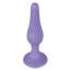 Анальная пробка Los Analos Lavender Small, фиолетовая - Фото №2