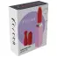 Клиторальный вибратор Xocoon Sealed With A Kiss Lipstick Vibe, красно-розовый - Фото №11