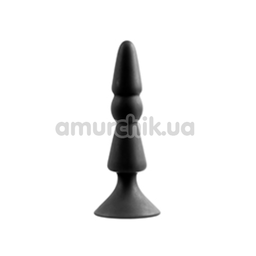 Набор анальных пробок Menz Stuff 3-Piece Anal Cone Set, черный
