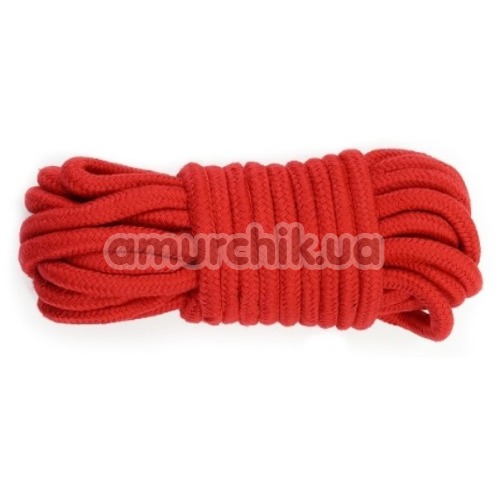 Мотузка Fetish Bondage Rope, червона - Фото №1