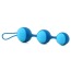 Вагінальні кульки Key Stella III Graduated Kegel Ball Set, блакитні - Фото №2
