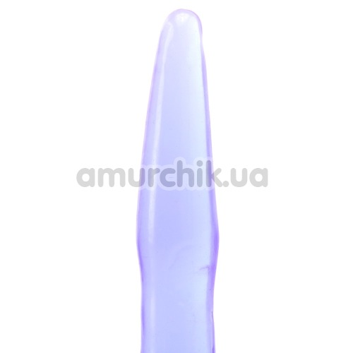 Анальна пробка Basix Rubber Works Mini Butt Plug, фіолетова