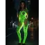 Комбинезон Star Night Glow Net Bodystocking, белый - Фото №5