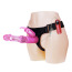 Cтрапон с вибрацией и ротацией Ultra Harness Sensual Comfort 022038, розовый - Фото №2