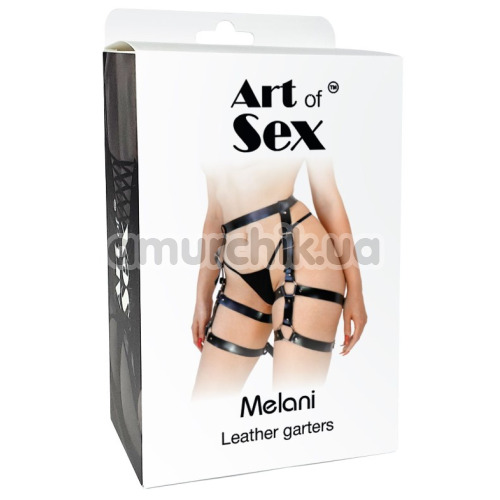 Гартеры Art of Sex Melani, черные