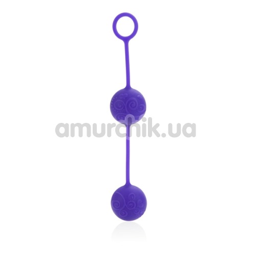 Вагінальні кульки Posh Silicone O Balls, фіолетові