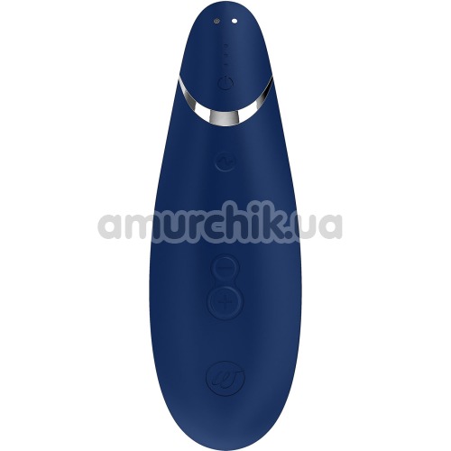 Симулятор орального секса для женщин Womanizer Premium, синий