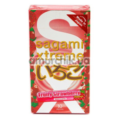Sagami Xtreme Fruity Strawberry, 10 шт - Фото №1