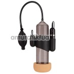Вакуумная помпа с вибрацией Lust Pumper Vacuum Penis Pump - Фото №1