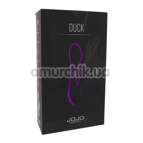 Вибратор Jojo Duck, фиолетовый