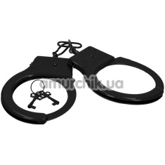 Наручники Shots Toys Metal Handcuffs, черные - Фото №1