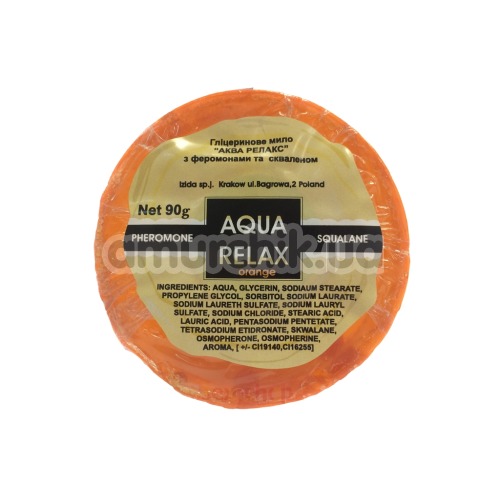 Мыло с феромонами Aqua Relax - апельсин, 112 мл