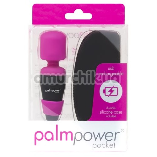 Кліторальний вібратор Palm Power Pocket, рожевий