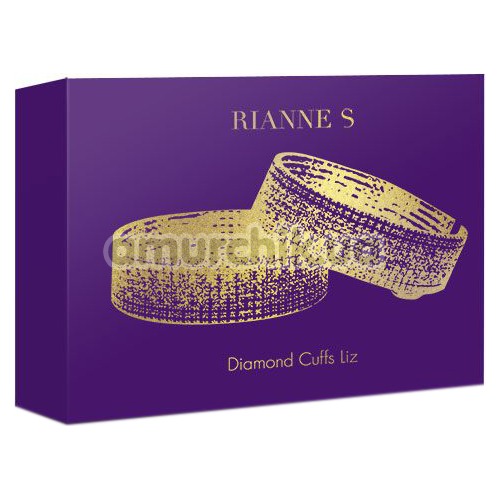 Наручники Rianne S Diamond Cuffs Liz, золоті