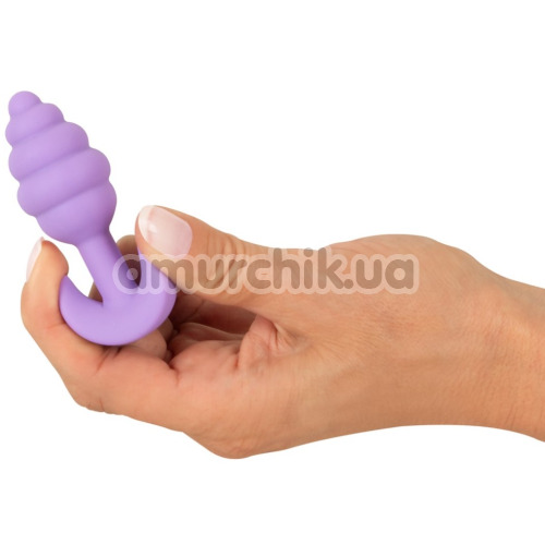 Анальна пробка Cuties Mini Butt Plug 556840, фіолетова