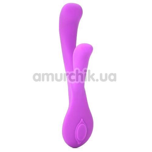 Вібратор UltraZone Orchid 9x Silicone Rabbit-Style Vibrator, фіолетовий - Фото №1