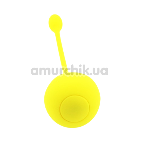Виброяйцо Vibrating Egg Pear PL-B140, желтое