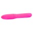 Вібратор Neon Luv Touch Ribbed Slims рожевий - Фото №2