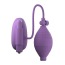 Вакуумная помпа с вибрацией для клитора Fantasy For Her Sensual Pump-Her, фиолетовая - Фото №5