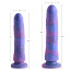Фалоімітатор Strap U Magic Stick 8' Glitter Silicone Dildo, фіолетовий - Фото №7