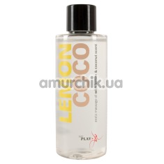 Массажное масло Just Play Erotic Massage Oil Lemon Coco - лимон и кокос, 100 мл - Фото №1