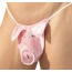 Трусы-стринги мужские Pig Herren String, розовые - Фото №0