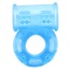 Виброкольцо Get Lock Vibrating Bull Ring, голубое - Фото №1