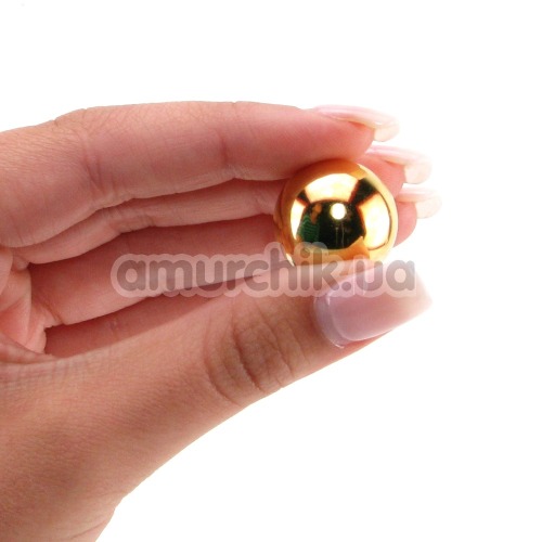 Вагинальные шарики Fetish Fantasy Gold Ben-Wa Balls, золотые