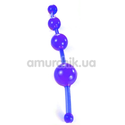 Анальне намисто New Jelly Thai Beads фіолетове - Фото №1