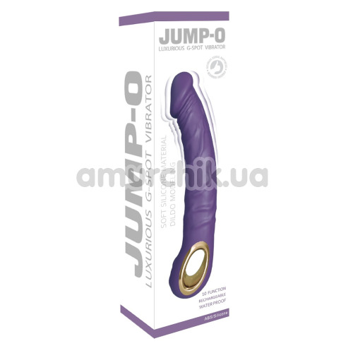 Вибратор Jump-O, фиолетовый