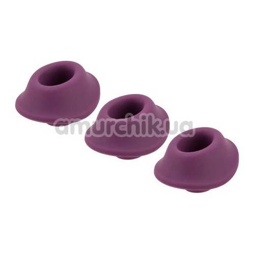 Набор насадок на симулятор орального секса для женщин Womanizer Premium, Classic (Size S), фиолетовый - Фото №1