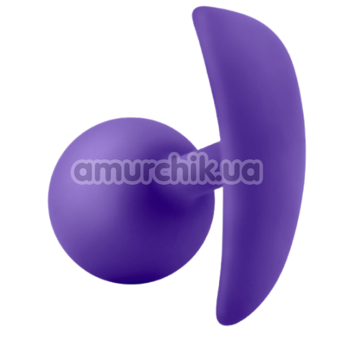 Анальна пробка Luxe Wearable Vibra Plug, фіолетова