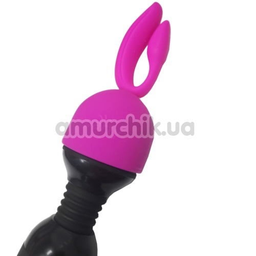 Насадка на универсальный массажер Lesparty Rabbit, розовая
