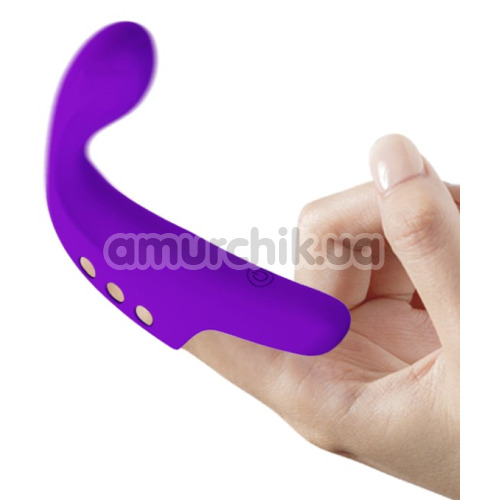 Вібратор на палець Pretty Love Fingering Vibrator Gorgon, фіолетовий