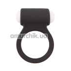 Виброкольцо Lit-Up Silicone Stimu-Ring 3, черное - Фото №1