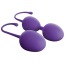 Набір вагінальних кульок Intimate + Care Kegel Trainer Set, фіолетовий - Фото №3