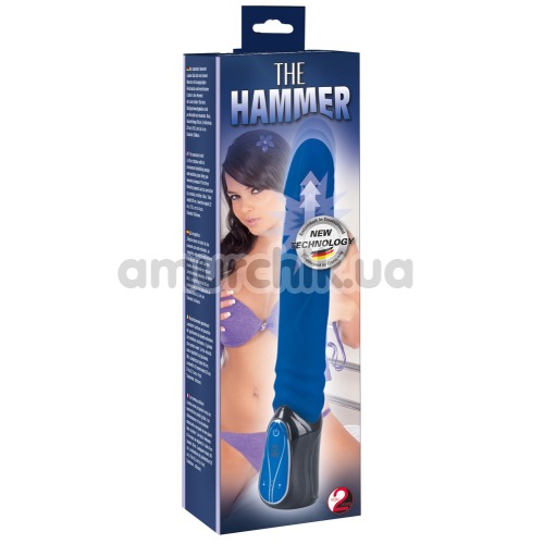 Вибратор The Hammer, синий