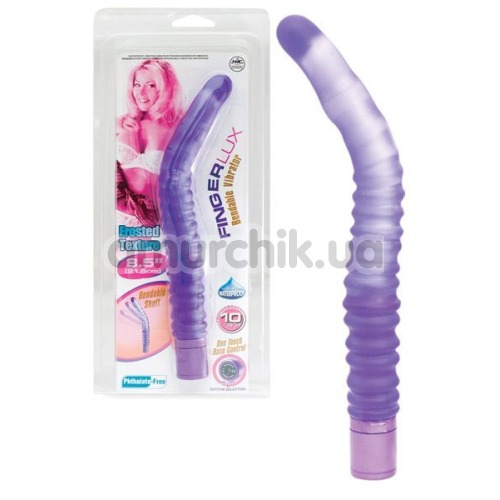 Вибратор FingerLux Bendable Vibrator, фиолетовый