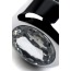 Анальная пробка с прозрачным кристаллом Toyfa Metal 717030-10, серебряная - Фото №6